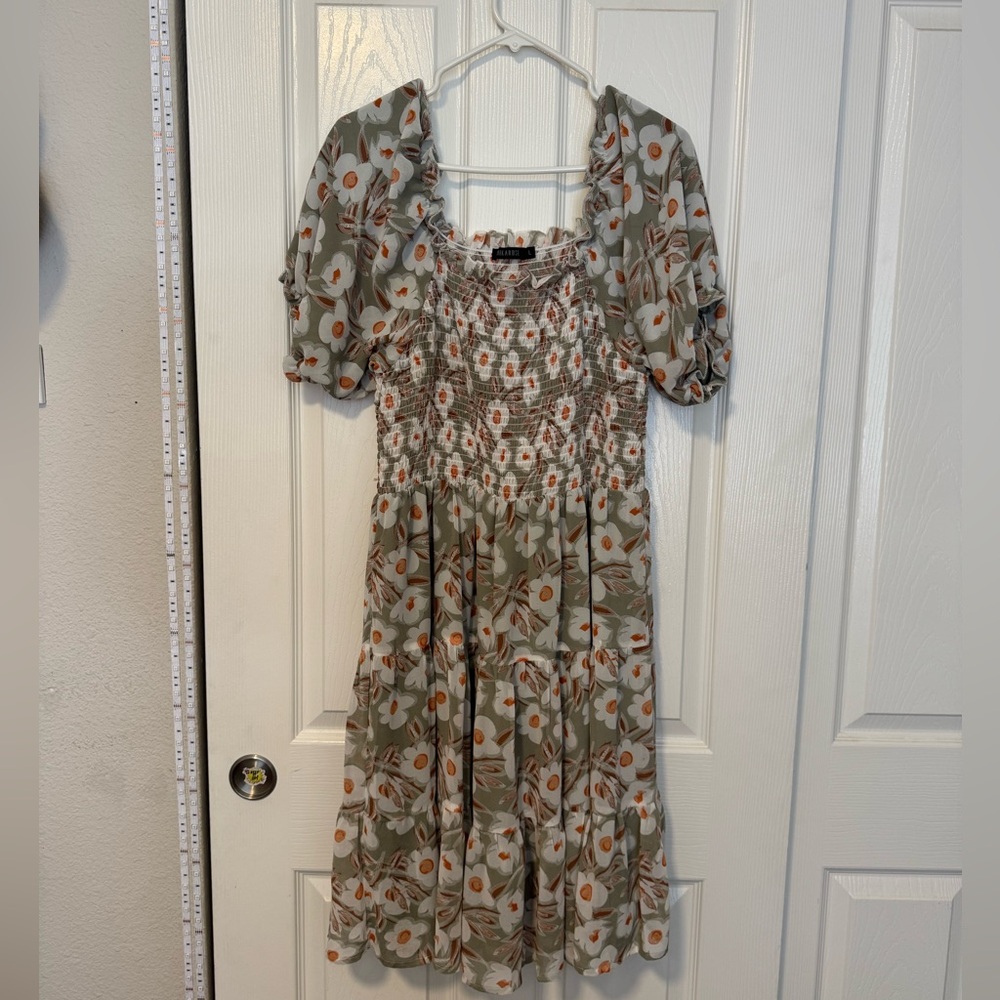 Floral Midi Dress